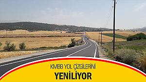 KMBB yol çizgilerini yeniliyor