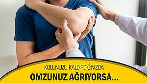 Kolunuzu kaldırdığınızda omzunuz ağrıyorsa…