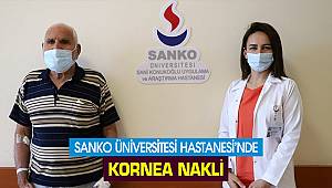 SANKO Üniversitesi Hastanesi’nde Kornea Nakli 