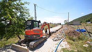 Topçalı'da İçme Suyu Şebeke Hattı Çalışmaları Başladı 
