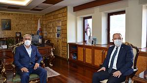 Vali Coşkun, Rektör Can’ı Ziyaret Etti 