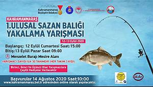 1. Ulusal Sazan Balığı Yakalama Yarışması 
