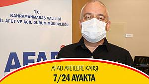 AFAD afetlere karşı 7/24 ayakta