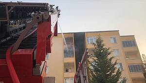 Boğaziçinde ev yandı