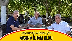 Cevizli Bahçe Yazar ve Şair Ali Avgın'a ilham oldu