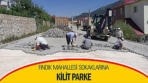 Fındık Mahallesi sokaklarına kilit parke