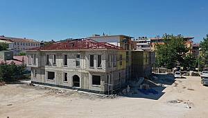 Göksun Millet Konağı inşaatı sürüyor 