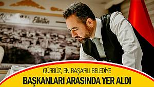 Gürbüz; en başarılı belediye başkanları arasında yer aldı