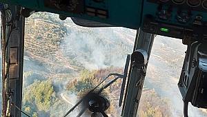 Kahramanmaraş'ta çıkan örtü yangınında 5 dönüm yandı 