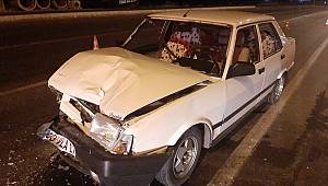 Kahramanmaraş’ta iki otomobil çarpıştı: 4 yaralı 