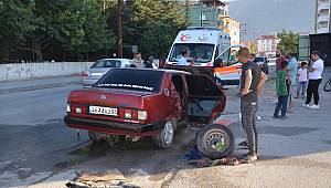 Kahramanmaraş'ta LPG'li otomobilde patlama: 3 yaralı 