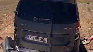 Kahramanmaraş'ta trafik kazası: 4 yaralı 