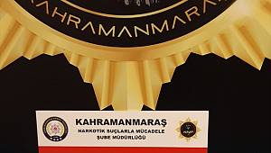 Kahramanmaraş'ta uyuşturucu operasyonunda 3 kişi tutuklandı 