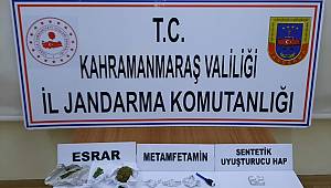 Kahramanmaraş'taki narkotik uygulamasında 21 şüpheliye yasal işlem yapıldı 