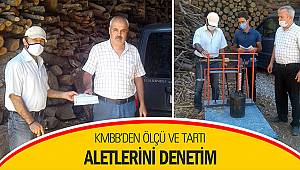 KMBB’den ölçü ve tartı aletlerini denetim