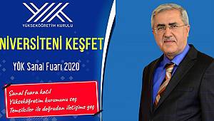 KSÜ, “Üniversiteni Keşfet YÖK Sanal Fuarı 2020
