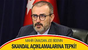 Mahir Ünal'dan Joe Biden'ın skandal açıklamalarına tepki!