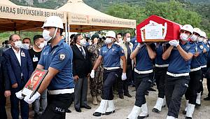 Şehidimizi son yolculuğuna dualarla uğurladık 