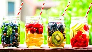 Spor sonrası kaybedilen enerjiyi meyve suyu içerek kazanın 