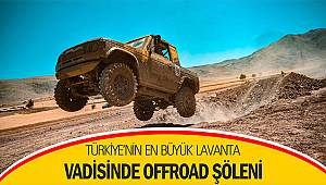 Türkiye’nin en büyük lavanta vadisinde offroad şöleni