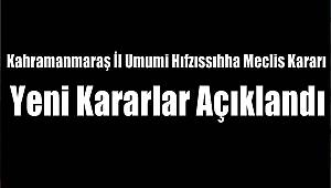Yeni Kararlar Açıklandı 
