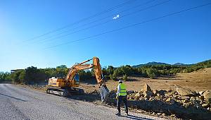  Andırın Çiçekli'ye Şebeke Hattı Yapıldı 
