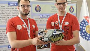 Askeri operasyonlara katkı sağlayacak cihazla birincilik elde ettiler 