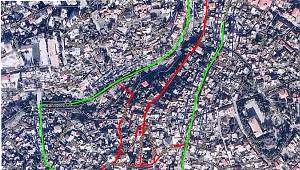 Bahtiyar Yokuşu trafiğe kapandı 