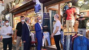 Başkanlar Esnaflarla Sohbet Etti 