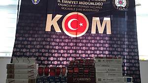 Kaçak sigaraları polisten gizlemek için toprağa gömmüş 