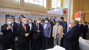 Kahramanmaraş 6. Uluslararası Tekstil Makineleri KTM 2020 Fuarı açıldı 