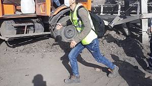 Kahramanmaraş'ta freni boşalan kamyonet kömür bandına çarptı: 1 ölü, 7 yaralı 