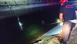 Kahramanmaraş'ta su kanalına düşen otomobildeki kadın öldü 