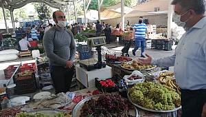 Milletvekili Aycan, pazar esnafının sorunlarını dinledi 