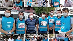 Öğrenciler Ücretsiz Binlerce Maske Dağıttı 