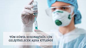 Tüm Dünya Koronavirüs İçin Geliştirilecek Aşıya Kitlendi 