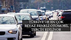 Türkiye’de En Çok Beyaz Renkli Otomobil Tercih Ediliyor 