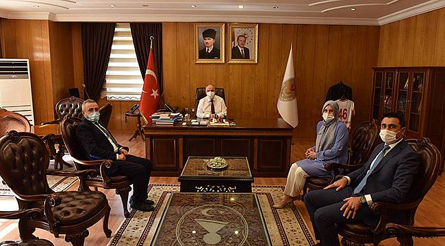 Deva Partisi’nden Vali Ömer Faruk Coşkun’a Ziyaret