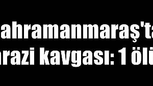 Kahramanmaraş'ta arazi kavgası yüzünden komşusunu öldürdü 
