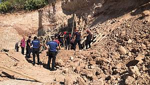Kahramanmaraş'ta inşaat alanında toprak kayması sonucu 2 işçi öldü 