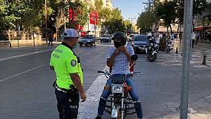  Kahramanmaraş'ta motosiklet denetimi yapıldı 