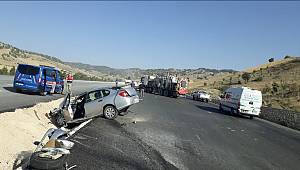 Kahramanmaraş'ta trafik kazası: 1 yaralı 