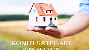 Konut Satışları Düşüşe Geçti 