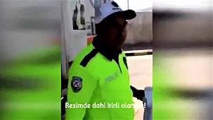 Sosyal medya Kahramanmaraşlı tır sürücüsünü ve trafik polisini konuşuyor 