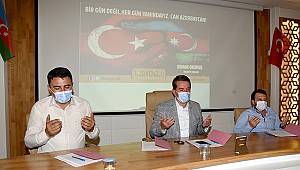 Türkoğlu Belediye Meclis Toplantısında Şehitler İçin Dualar edildi, Ermenistan Kınandı