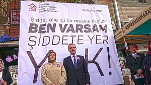 Başkan Güngör’den Şiddete Hayır Mesajı 