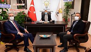 Büyükşehir Belediye Başkanı Güngör'den AK Parti İl Başkanı Görgel'e ziyaret 