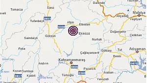 Göksun'da peş peşe deprem 