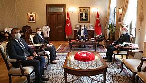 Kahramanmaraş Orman Bölge Müdürü Koç'tan Vali Doğan'a ziyaret 