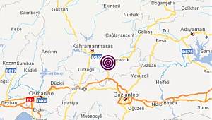 Kahramanmaraş’ta deprem 